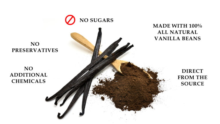 vanilla bean powder specifications