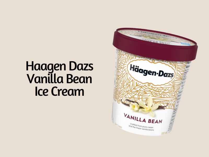 ice cream brands using real vanilla