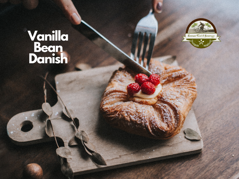 vanilla flavored pastries vanilla bean danish