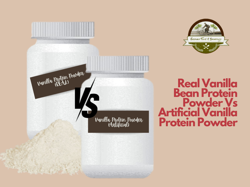 Real vanilla protein powder