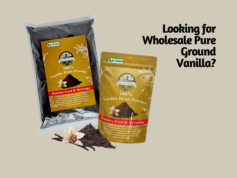 wholsale pure ground vanilla supplier